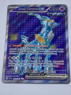 Iron Crown ex 191/162 Pokemon TCG: Scarlet & Violet Temporal Forces Ultra Rare - Image 2