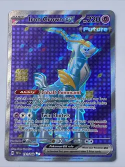 Iron Crown ex 191/162 Pokemon TCG: Scarlet & Violet Temporal Forces Ultra Rare - Image 3