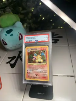 1999 Vintage Pokemon Game Charizard Holo PSA 2 Base Set Unlimited #4/102 - Image 1