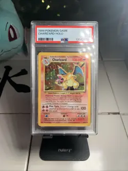 1999 Vintage Pokemon Game Charizard Holo PSA 2 Base Set Unlimited #4/102 - Image 2