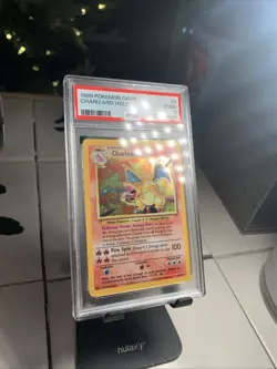 1999 Vintage Pokemon Game Charizard Holo PSA 2 Base Set Unlimited #4/102 - Image 3