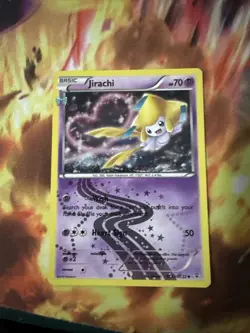 Pokemon TCG Pokemon Jirachi Jirachi Uncommon Holo Radiant Collection - Image 1