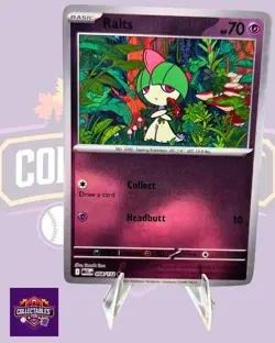 Ralts 058/132 Me01: Mega Evolution Reverse Holo - Pokemon TCG NM Free Shipping - Image 1