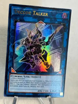 YuGiOh Decode Talker DUDE-EN023 Ultra Rare 1st Edition - Image 2