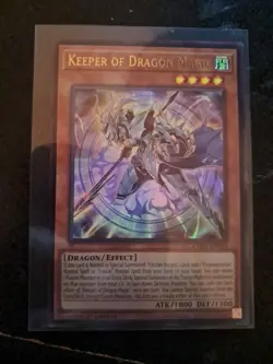 Yugioh - Keeper of Dragon Magic - Ultra Rare - CH01-EN018 - Image 1