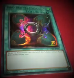 Yu-Gi-Oh LCKC, Ring der Verteidigung, "mint", NEU, 1.Auflage - Image 1