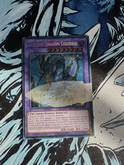 ERROR! Misprint Thunder Dragon Colossus RA03-EN036 1st Edition - Image 1