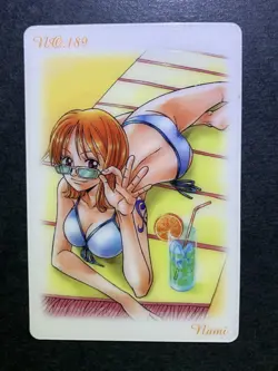 Nami From TV animation ONE PIECE Cards TCG Japanese Bandai 2004 #189 [AA] - Image 1