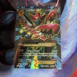 Pokemon TCG M Scizor EX Full Art Card 120/122 Breakpoint Near Mint - Image 1
