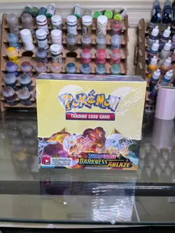 Pokemon Sword & Shield Darkness Ablaze Booster Box Card Game 820650817120 - Image 1