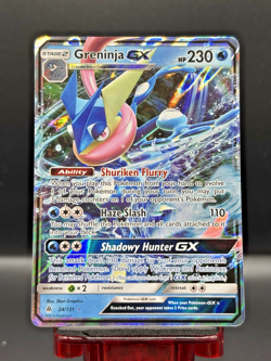 Greninja GX 24/131 Forbidden Light Ultra Rare Holo Pokemon Card NM - Image 1