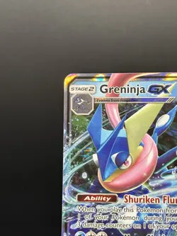 Greninja GX 24/131 Forbidden Light Ultra Rare Holo Pokemon Card NM - Image 2