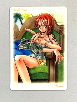 Nami - No.156 - One Piece Gummy Plastic Vintage Card Japanese - Image 1