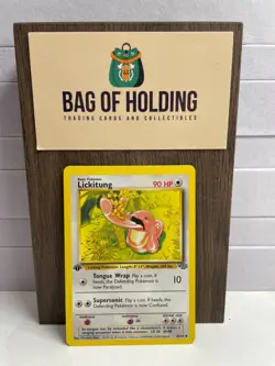 Lickitung 38/64 - 1st Edition - Jungle - Pokemon Card - LP - Image 1