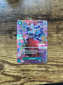 Yamato SP SEC OP01-121 OP05 Alternate Art One Piece Card English - Image 1