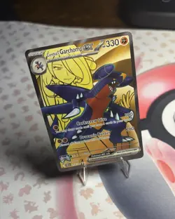 Cynthia's Garchomp EX Holo Ultra Rare Card 215/182 Sv10: Destined Rivals - Image 1
