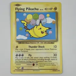 Pokemon TCG XY Evolutions Flying Pikachu 110/108 Regular Secret Rare Card NM #1 - Image 1