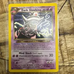 2002 Pokemon TCG Neo Destiny Dark Slowking non-holo #20/105 LP Pokemon Card - Image 1