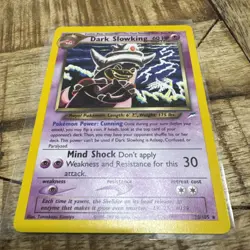 2002 Pokemon TCG Neo Destiny Dark Slowking non-holo #20/105 LP Pokemon Card - Image 2
