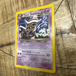 2002 Pokemon TCG Neo Destiny Dark Slowking non-holo #20/105 LP Pokemon Card - Image 4