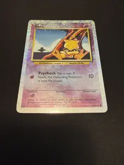 Pokemon TCG Abra 67/110 Legendary Collection Unlimited Reverse Holo Card NM - Image 1