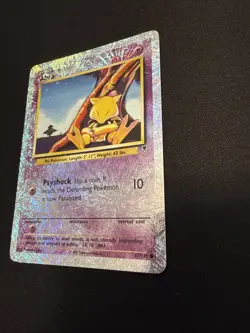 Pokemon TCG Abra 67/110 Legendary Collection Unlimited Reverse Holo Card NM - Image 3