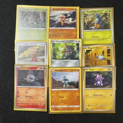 Yuka Morii Art Card Lot of 9 English (Clay Pokemon Cards) Set A - Image 1