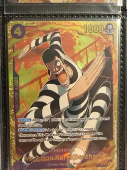 Mr.2 Bon Kurei (Bentham) Bon Clay EB01-061 (reprint)-One Piece Card TCG English - Image 1