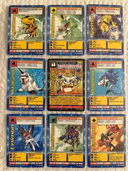 Digimon lot of 30 cards 1999 (21 1st ed.)-excellent condition - Image 2