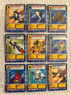 Digimon lot of 30 cards 1999 (21 1st ed.)-excellent condition - Image 3