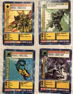 Digimon Cards 1999 Bandai Card Lot Of 12 - Image 2
