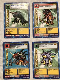 Digimon Cards 1999 Bandai Card Lot Of 12 - Image 3