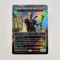 Dwight Schrute, Hay King (Foil) / Heliod Sun-Crowned Secret Lair The Office MTG - Image 1