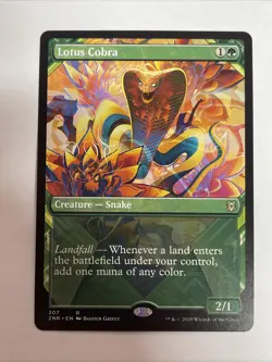 Lotus Cobra (Showcase) Zendikar Rising #307 Rare - Image 1