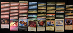 MTG Bulk Tribal dragon lot - 100 DIFFERENT dragons +5 staples; 45 rares 4 mythic - Image 1