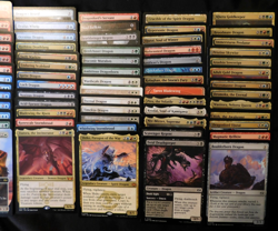 MTG Bulk Tribal dragon lot - 100 DIFFERENT dragons +5 staples; 45 rares 4 mythic - Image 3
