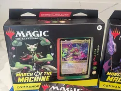 Magic the gathering MTG March of the Machine Commander Deck Complete Set lot #2 - Image 4