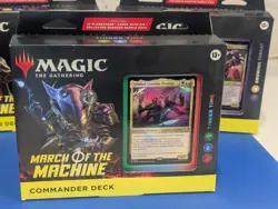 Magic the gathering MTG March of the Machine Commander Deck Complete Set lot #2 - Image 5