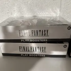 MTG Magic the Gathering Final Fantasy Play Booster Box Sealed Lot Of 2 - Image 1