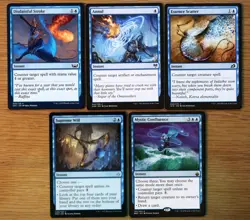Set 10 Different Blue Counterspell Instants *NM Magic MTG Commander EDH - Image 2