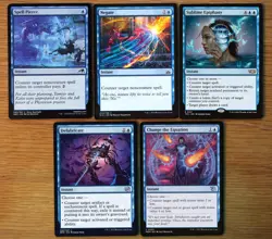 Set 10 Different Blue Counterspell Instants *NM Magic MTG Commander EDH - Image 3