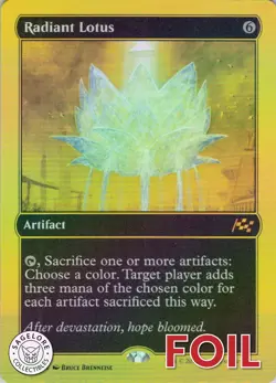 MTG Radiant Lotus (First-Place Foil) (500) | NM Foil | Aetherdrift {DFT} - Image 1