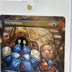 MTG Vivi Ornitier (Borderless) (Chocobo Track Foil) NM MYTHIC 570 W/ ONE TOUCH - Image 3
