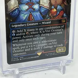 MTG Vivi Ornitier (Borderless) (Chocobo Track Foil) NM MYTHIC 570 W/ ONE TOUCH - Image 5