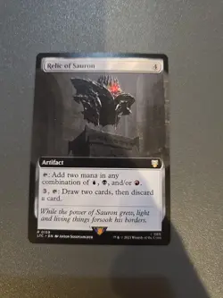 2023 Extended Art Relic of Sauron #0159 NM - Image 1