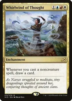 1x Whirlwind of Thought NM Eng MTG - Ikoria - Image 1