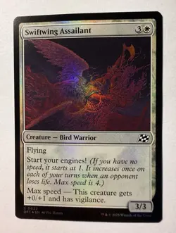 Swiftwing Assailant (Foil) - 0032 - Aetherdrift - MTG - DFT - Image 1