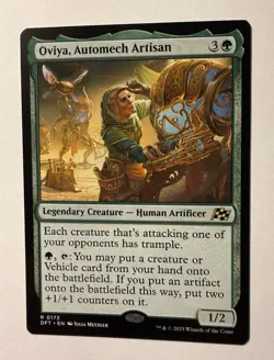 1x Oviya, Automech Artisan - Aetherdrift - NM-Mint - MTG - Image 1