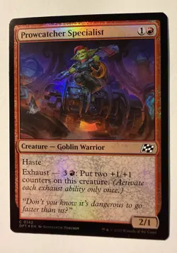 x1 Prowcatcher Specialist DFT Aetherdrift MTG 142 FOIL COMMON M/NM 1x - Image 1