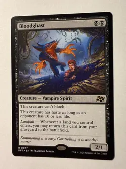 1x Bloodghast - Aetherdrift - NM - MTG DFT - Image 1